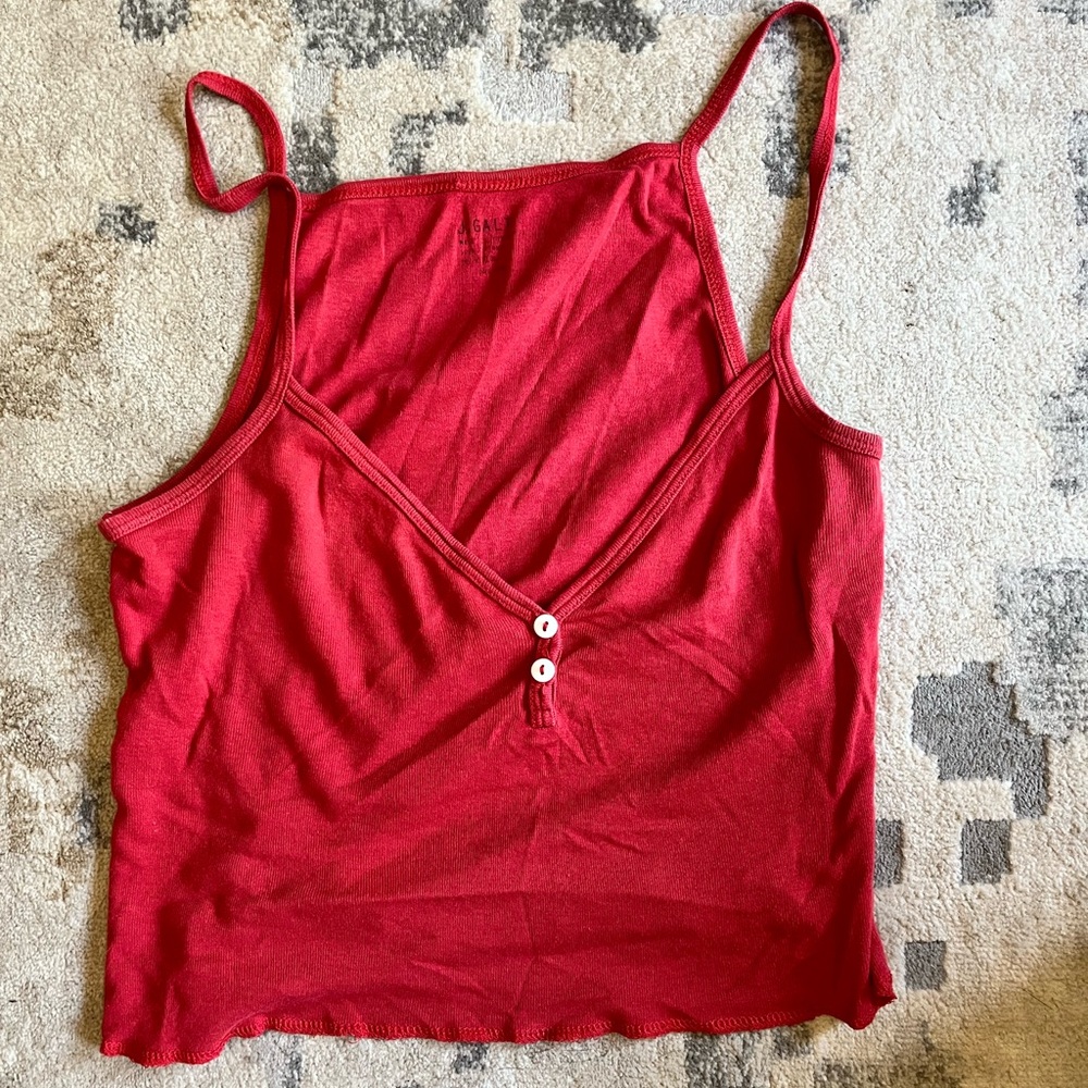 Brandy red tank